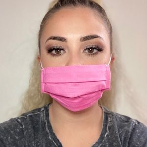 Adult Pink Face Mask